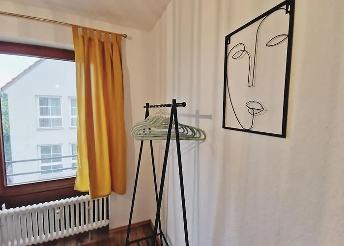 דירה Ticasa Harmony - Zentral-uni-bahnhof-balkon-unique-smarttv נורטינגן