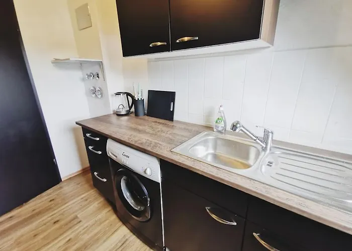 דירה Ticasa Harmony - Zentral-uni-bahnhof-balkon-unique-smarttv נורטינגן